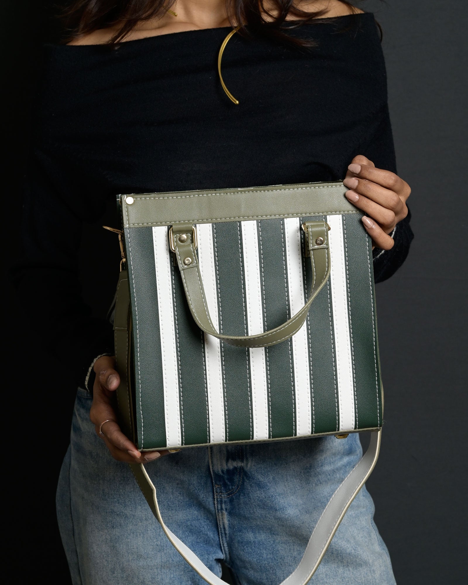 MINI PINSTRIPE BAG