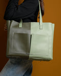 Bare Multi Tote Bag - Olive & Sage
