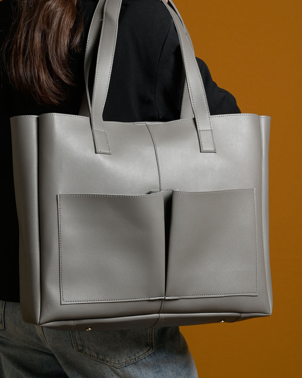 Bare Tote Bag - Grey