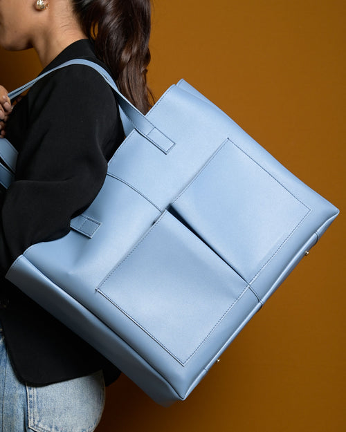 Bare Tote Bag - Light Blue
