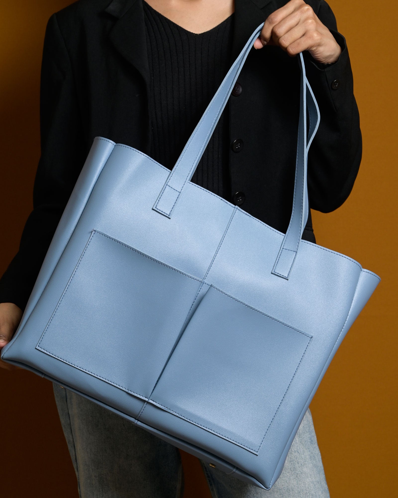 Bare Tote Bag - Light Blue