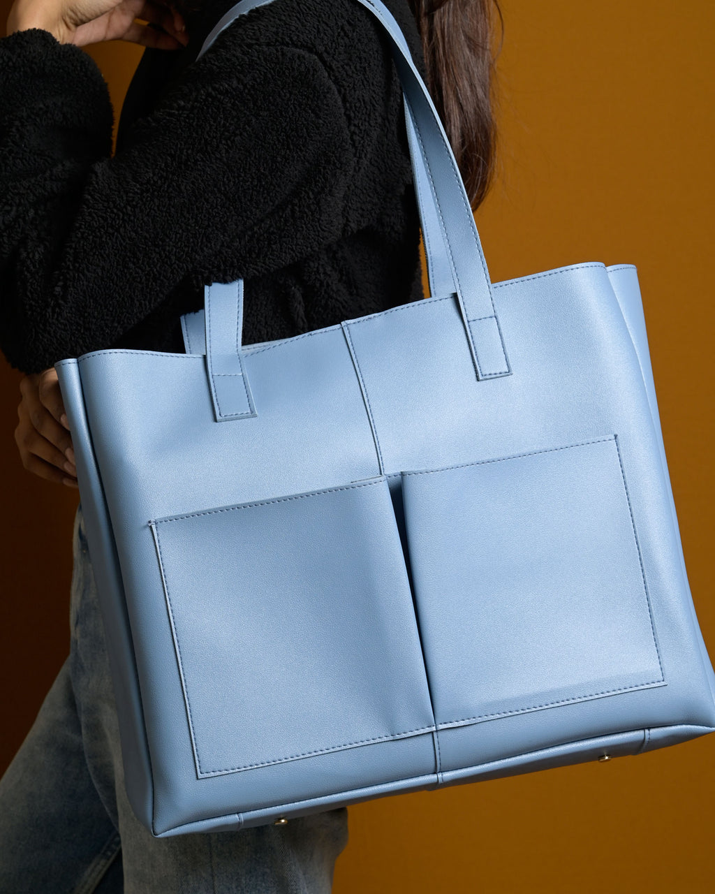 Bare Tote Bag - Light Blue