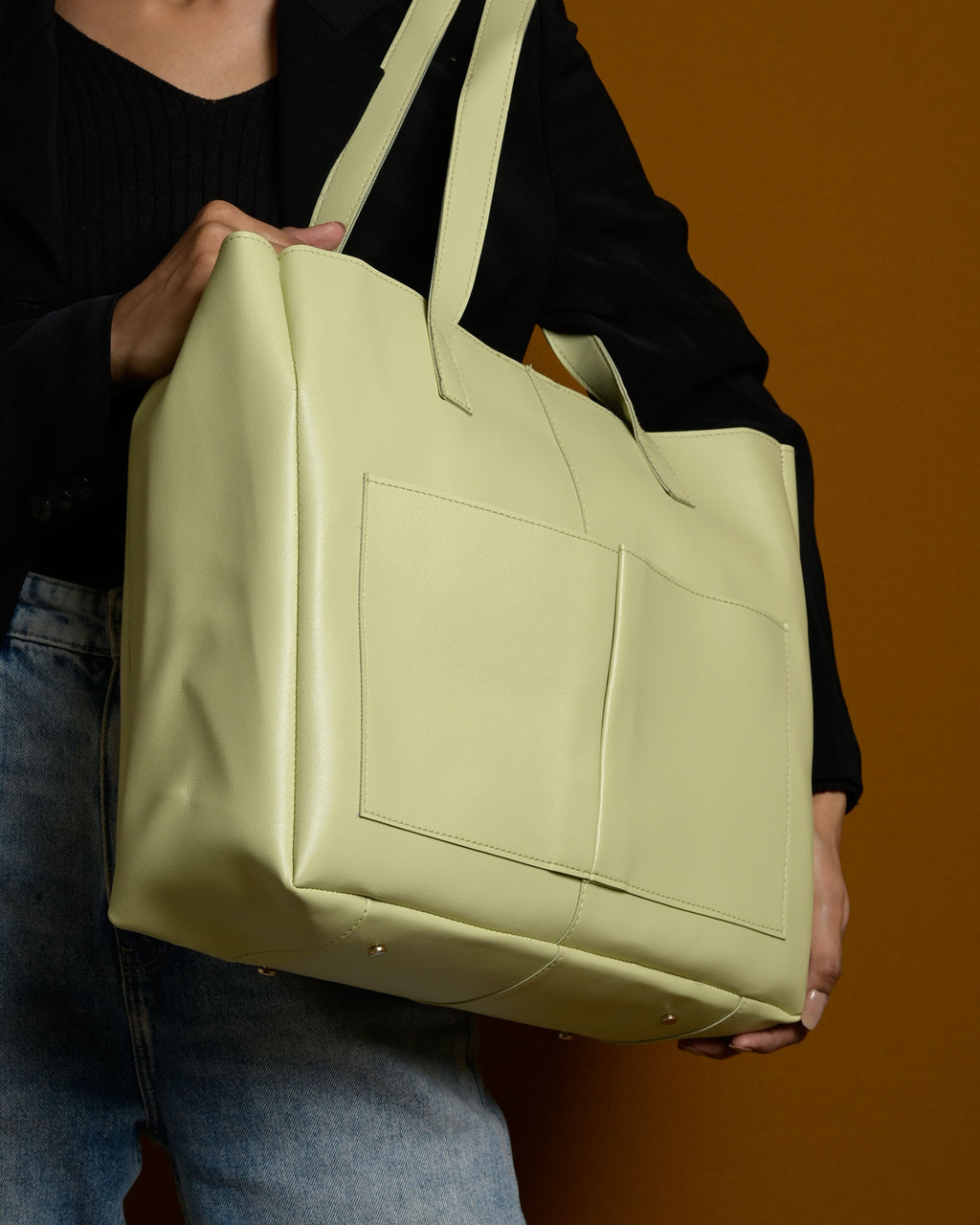 Bare Tote Bag - Lime Green
