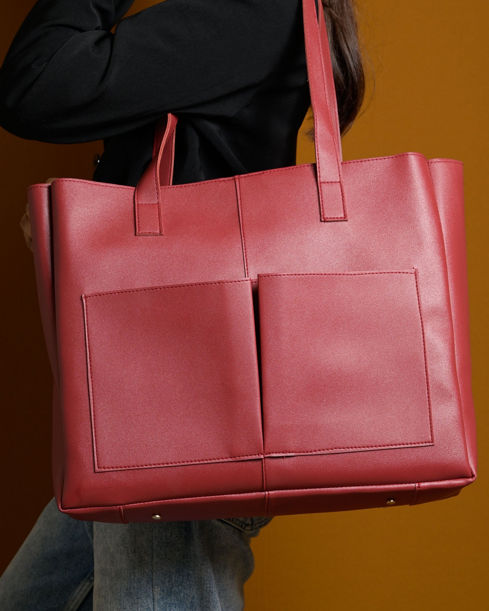 Bare Tote Bag - Red