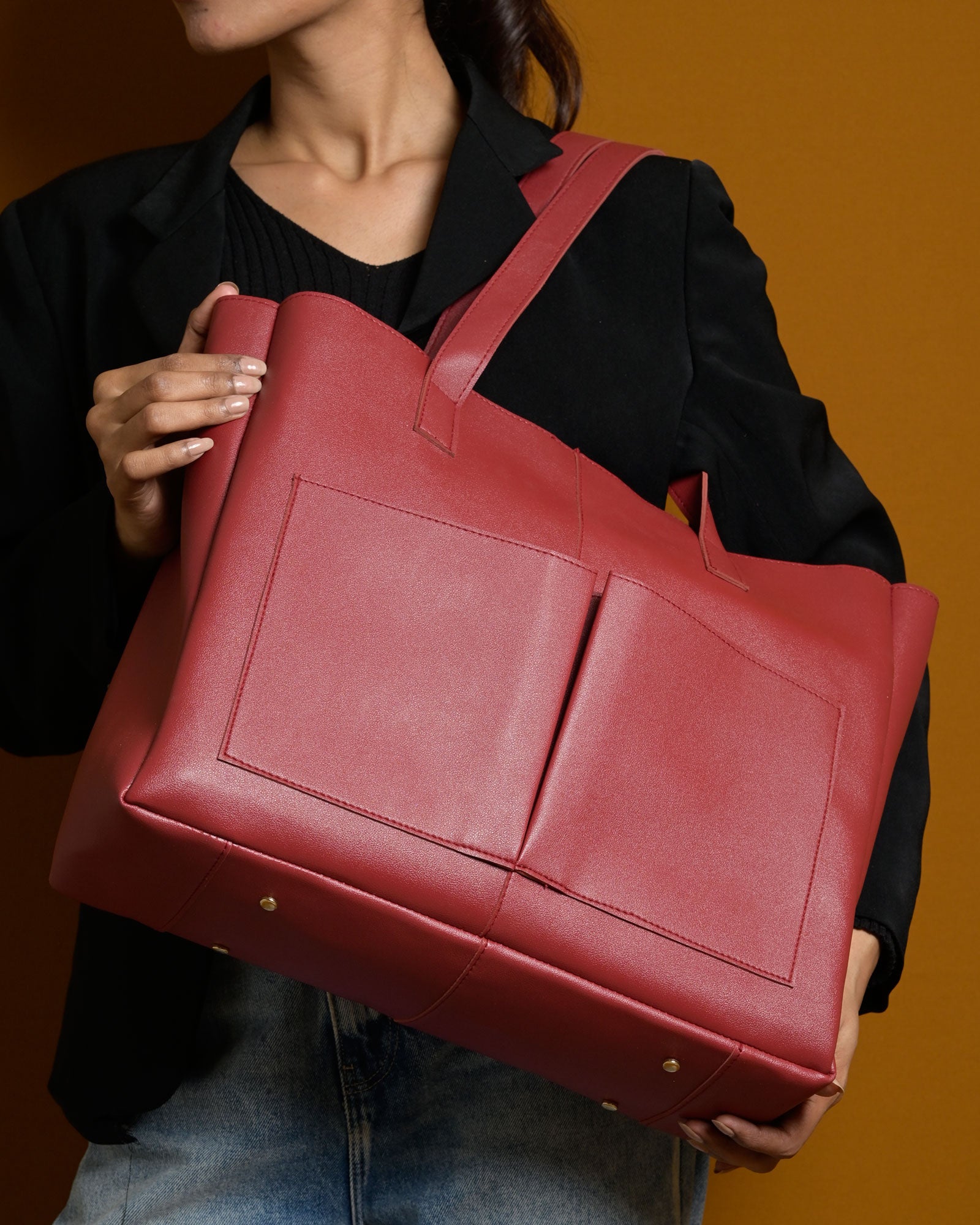 Bare Tote Bag - Red