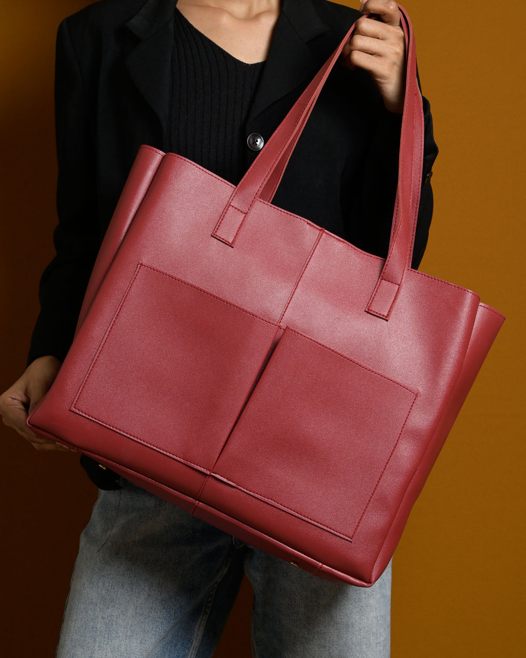Bare Tote Bag - Red