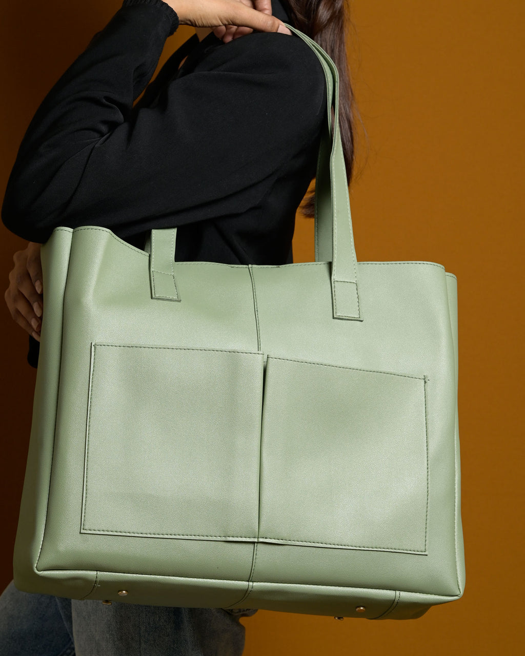 Bare Tote Bag - Sage Green
