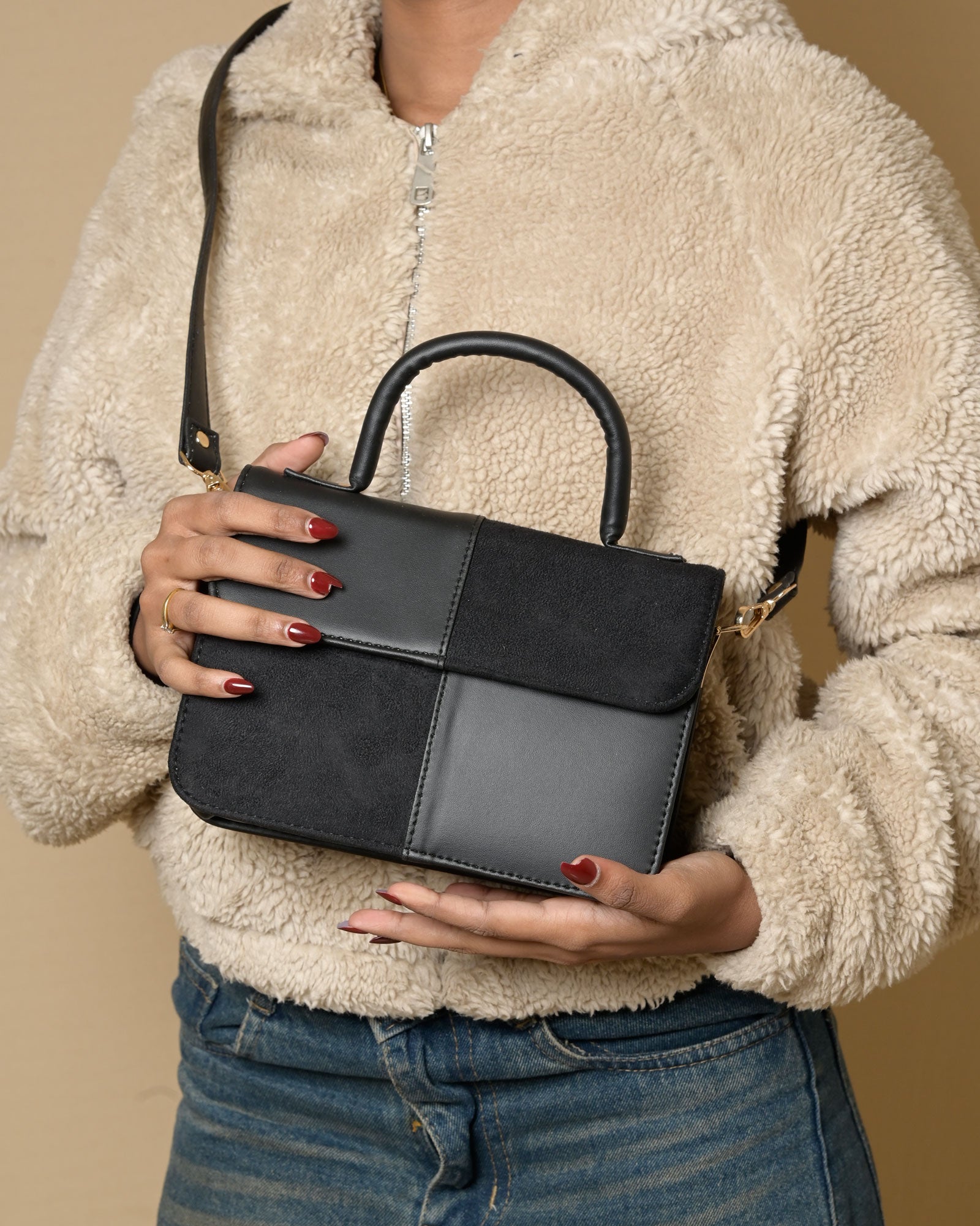 ColorBlock Mini Bag - Black