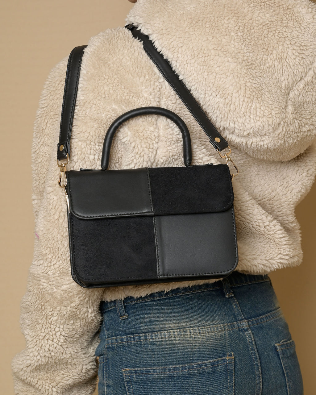 ColorBlock Mini Bag - Black