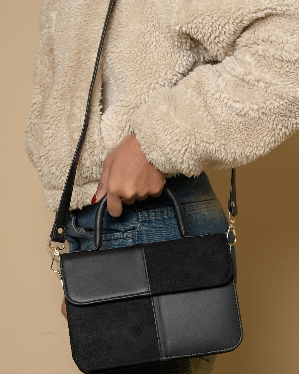 ColorBlock Mini Bag - Black