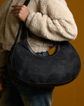 Crescent Shoulder Bag - Black