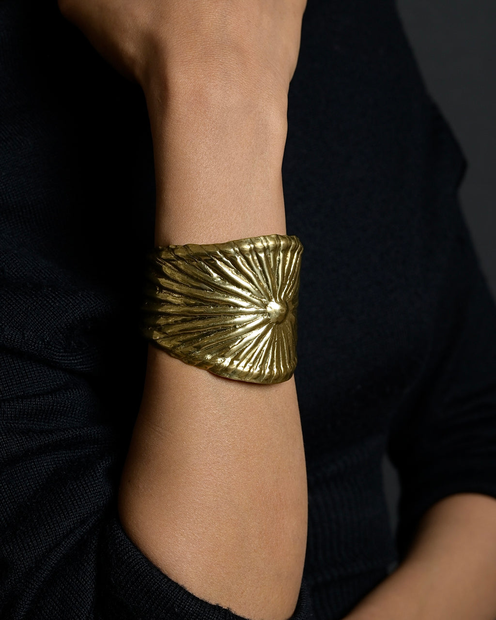 Imperial Sunburst Cuff