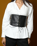 Lace-Up Corset Belt