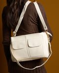 Mini Caro Tote Bag - Ivory