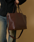 Statement Tote Bag - Brown