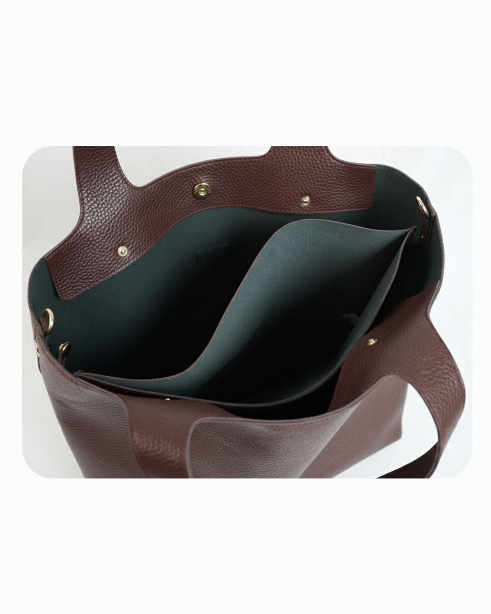 Statement Tote Bag - Brown