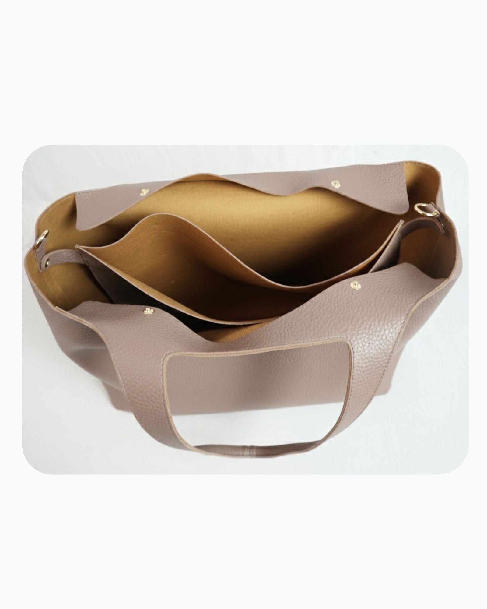 Statement Tote Bag - Peach