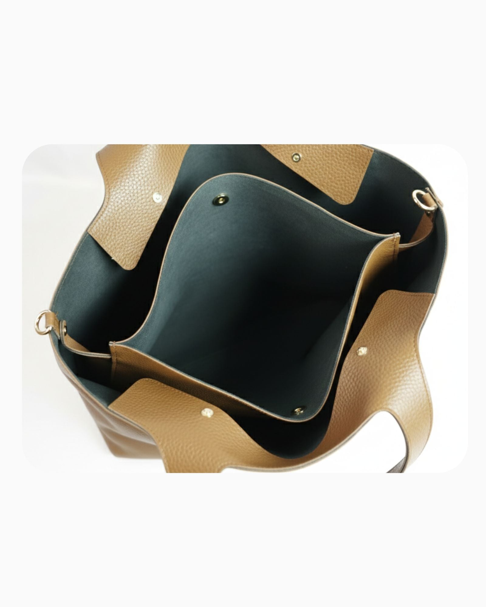 Statement Tote Bag - Tan